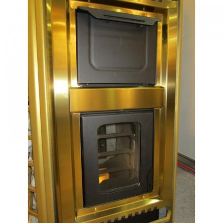 Печь для бани «Ермак 24 Сетка-Люкс (GOLD)», Нерж-5мм 304 INOX