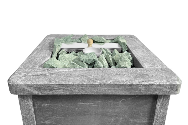 Электрическая печь KARINA QUADRO 15  талькохлорит (эффект русской бани)