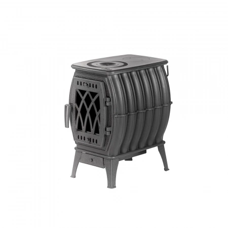 Печь- камин чугунный с плитой "Бахта"  ПроМеталл