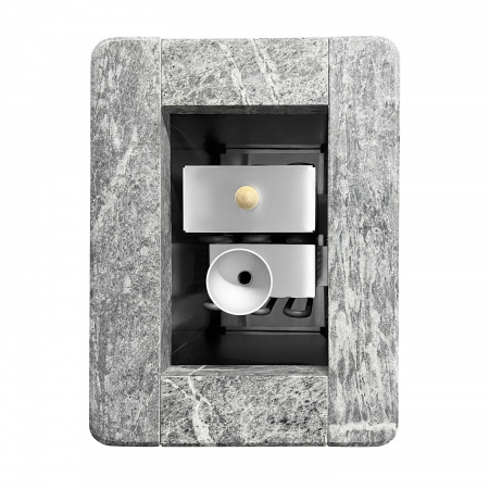 Электрическая печь KARINA QUADRO 4,5 талькохлорит (эффект русской бани)