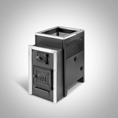 Печь для бани Радуга 21 6 мм с теплообменником универсальным