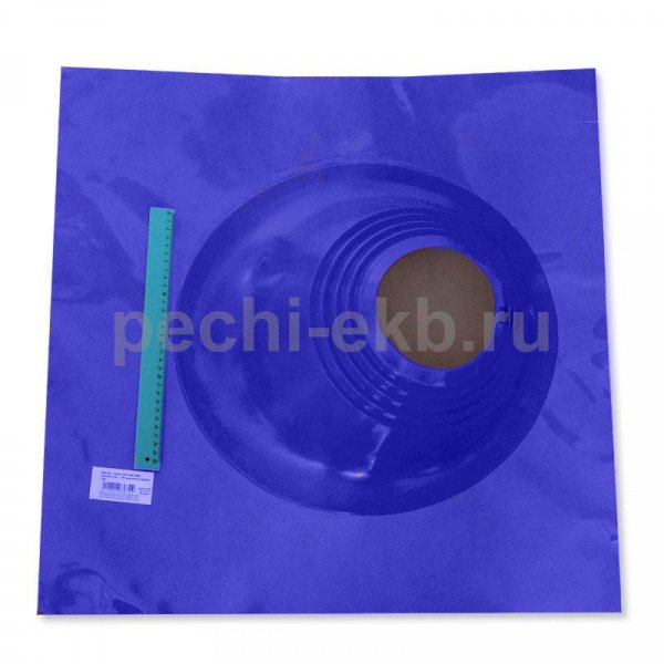 Кровельный проходник Мастер Флеш № 2 синий, d 200-280 мм, 600/600 мм СИЛИКОН
