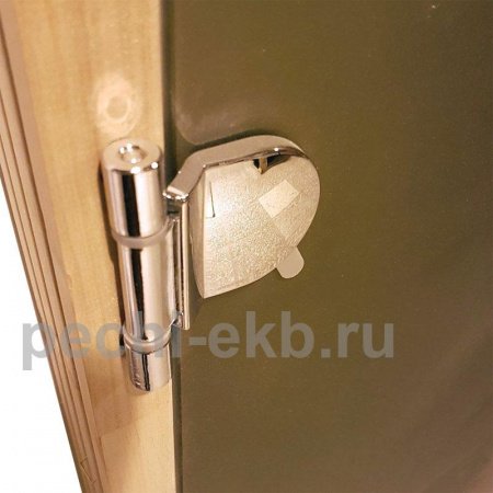 Дверь стеклянная «Банька в лесу» бронза 2000х700  Ольха, с порогом