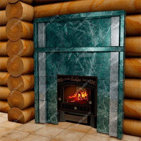 Портал рваный камень змеевик (Премиум)