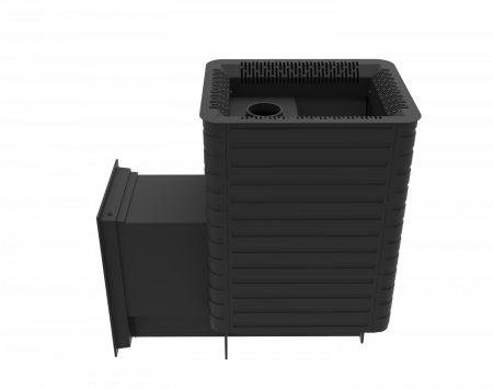 Печь для бани Фаворит 15 Д-2 дверца со стеклом 230х270 (под бак 35 л или теплообменник)