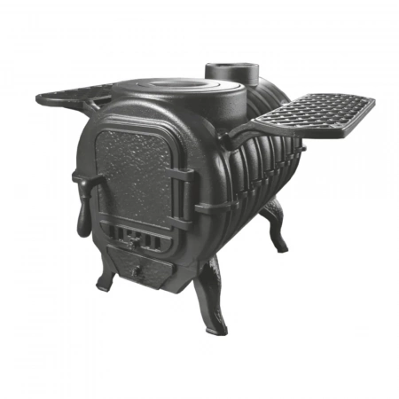 Печь чугунная отопительная "Тайга" PRO ПроМеталл