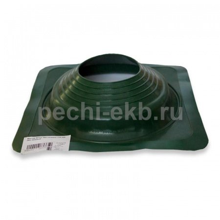Уплотнитель для прохода кровли Мастер Флеш № 5 зеленый, d 100-180 мм СИЛИКОН