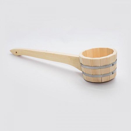 Черпак 0,6 л, липа, с горизонтальной ручкой МЧ-1