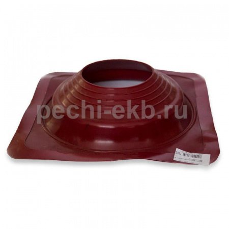 Уплотнитель для прохода кровли Мастер Флеш № 5 красный, d 100-180 мм СИЛИКОН