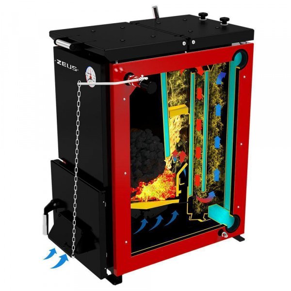 Котел твердотопливный ZEUS (Зевс) 24