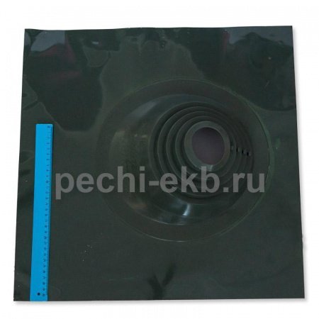 Проход через кровлю Мастер-флеш № 1 зеленый, d 75-200 мм, 500/500 мм СИЛИКОН