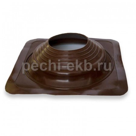 Уплотнитель для прохода кровли Мастер Флеш № 5 коричневый, d 100-180 мм СИЛИКОН