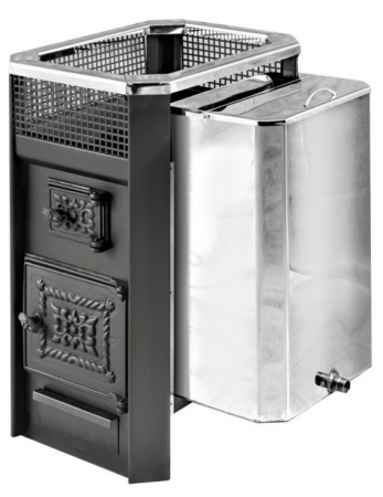 Печь для бани Радуга 11 Б 6 мм под навесной бак 50 л (отдельно)