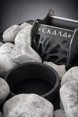 Печь для бани Скала 12Т сталь Теплодар