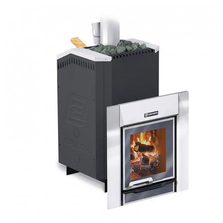 Печь для бани «Ермак 24 Люкс», Нерж-5мм 304 INOX