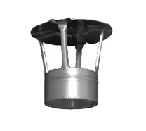 Зонт на трубу